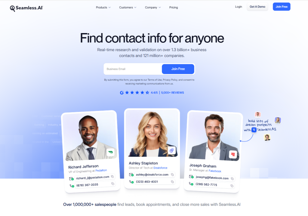 Seamless AI screenshot